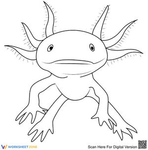 Axolotl Printable