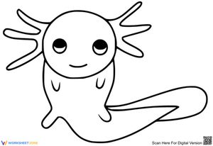 Cute Axolotl Art: A Fun Educational Resource