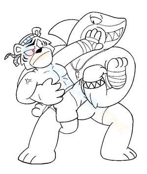 Thrash and Tygor Goo Jit Zu Worksheet