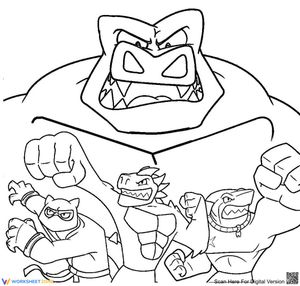 Goo Jit Zu Heroes: Fun Worksheet