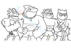 Goo Jit Zu Heroes: Activity Sheet