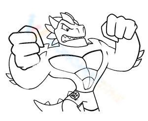 Super Hero Themed Worksheet