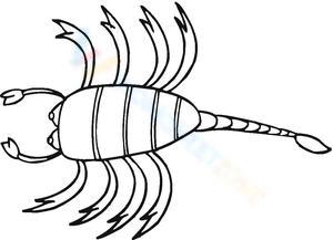Small Scorpion Themed Worksheet