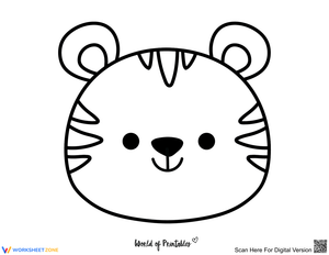 Easy Coloring Themed Worksheet