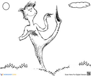 Dr. Seuss Coloring Worksheet | Essential Grade K-2