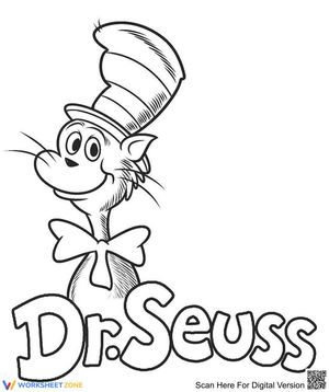 Dr. Seuss Coloring Page | Essential Grade K-5 Activity