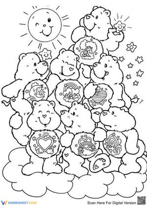 Adorable care bear