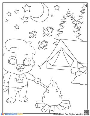 Happy camping day