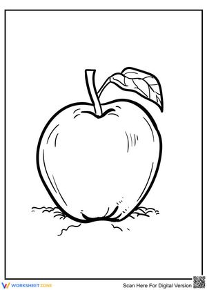 A juicy apple