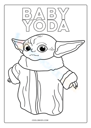 Cute baby Yoda