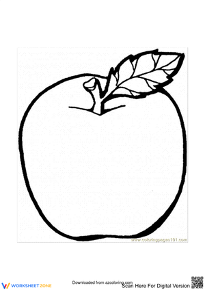 An apple