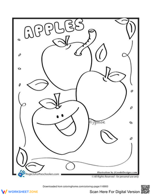 Happy apples