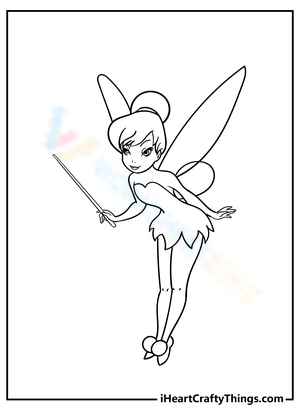 Tinkerbelle and her magic stick