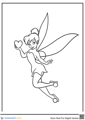 Sweet Tinkerbell Worksheet