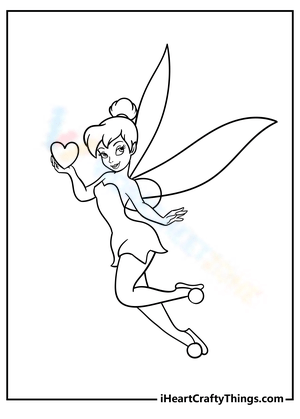 Sweet Tinkerbell Worksheet
