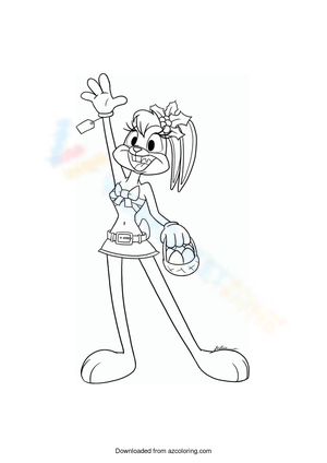 Lola Bunny Space Jam Worksheet