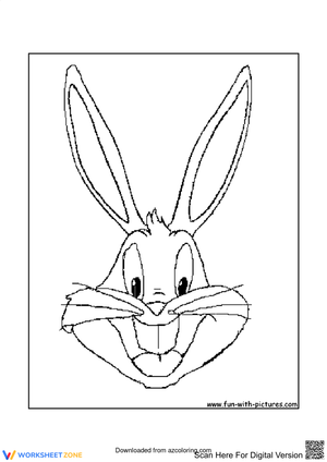 Space Jam Portrait Worksheet