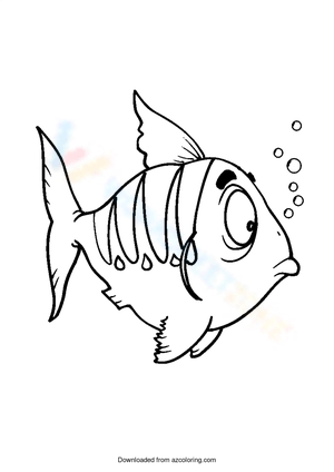 Curious Fish Creative Worksheet