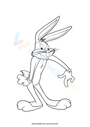 Classic Bugs Bunny Fun Worksheet