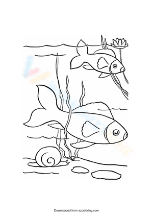 Fishes in the Lake Learning Worksheet