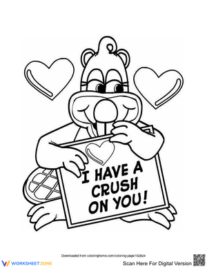 Crush Rabbit Coloring Page | Essential Preschool & K