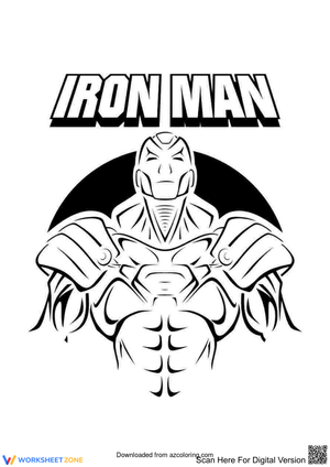 Iron Man Picture Coloring Fun