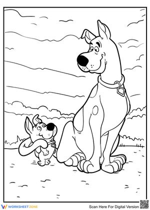 Scooby-Doo Coloring Page | Essential Grade K-5 Printable