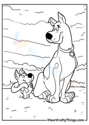 The two lovely Scooby doo