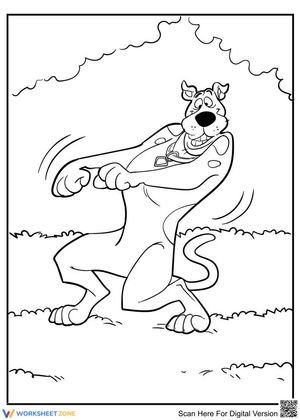 Dancing Scooby doo