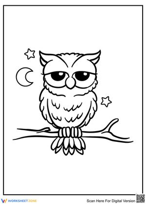Sleepy owl