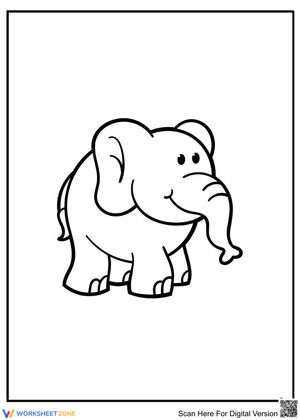 Small Elephant Creative Art Fun