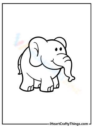 Small Elephant Creative Art Fun