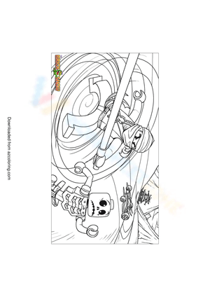 Ninja Lego-Themed Activity Worksheet