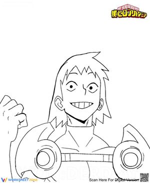 Hanta Sero Character Activity Worksheet