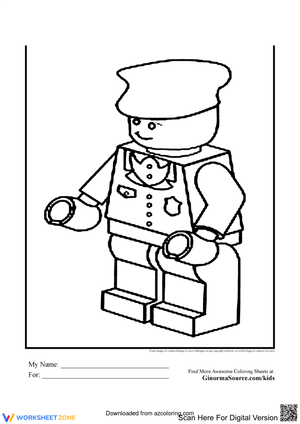 A Lego-Themed Creativity Worksheet