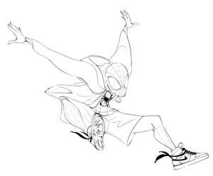 Miles Morales Jumping Activity Worksheet
