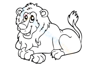 Funny Lion-Themed Activity Worksheet