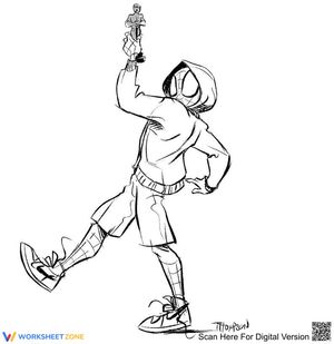 Miles Morales Coloring Page | Essential Grade 1-5 Art