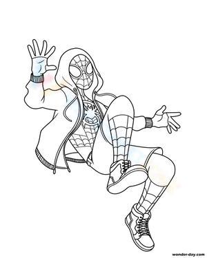 Miles Morales waves his hand