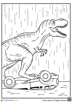 The rex and a car