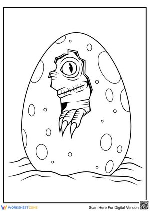 The rex in the dinosaur egg