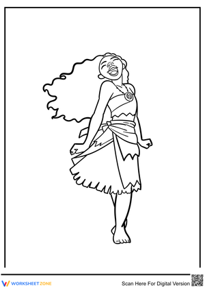 Stunning Moana-Themed Activity Worksheet