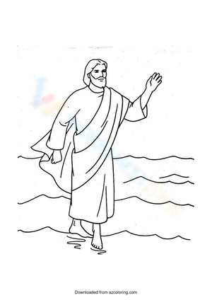 Jesus Walking On Water