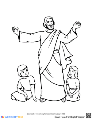 Jesus And The Children