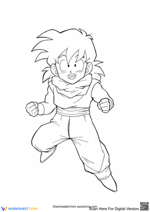 Happy Goku: Exploring Character Emotions