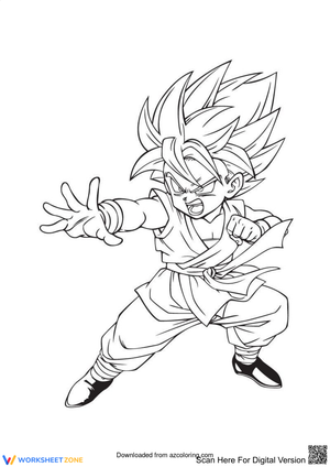 Power Up Learning with a Dragon Ball Z Worksheet!