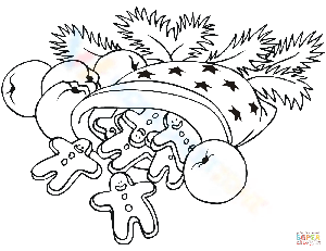 Gingerbread Cookies and Apples Worksheet