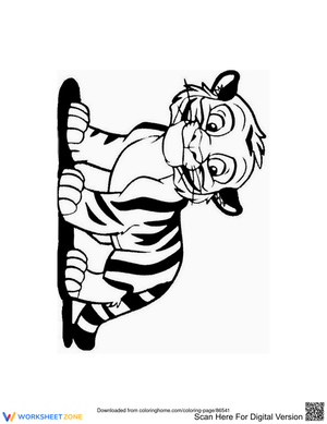 Adorable Little Tiger: Exploring Wildlife