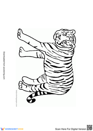 A Tiger: Wildlife and Animal Themes