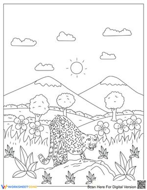 Angry Cheetah: Wildlife and Animal Emotions